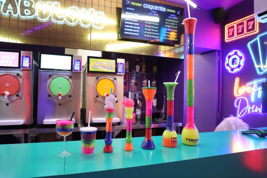 Ingleses ganha a Fabulous, loja de drinks frozen com e sem álcool