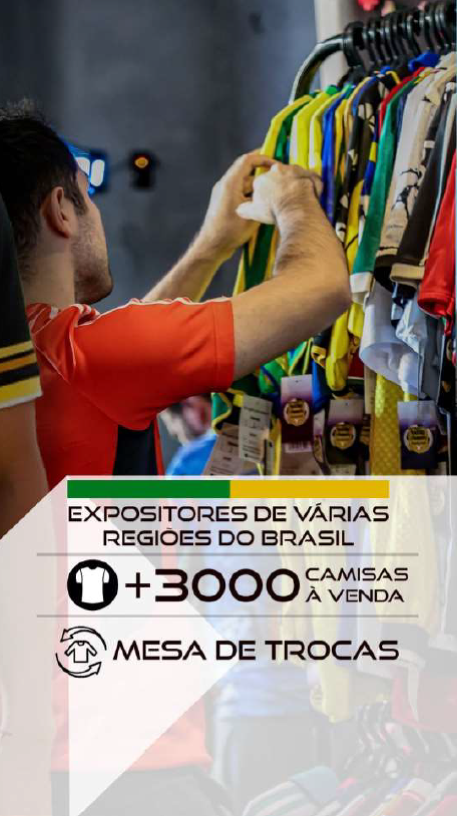 EVENTO REÚNE COLECIONADORES DE CAMISAS DE FUTEBOL EM FLORIANÓPOLIS