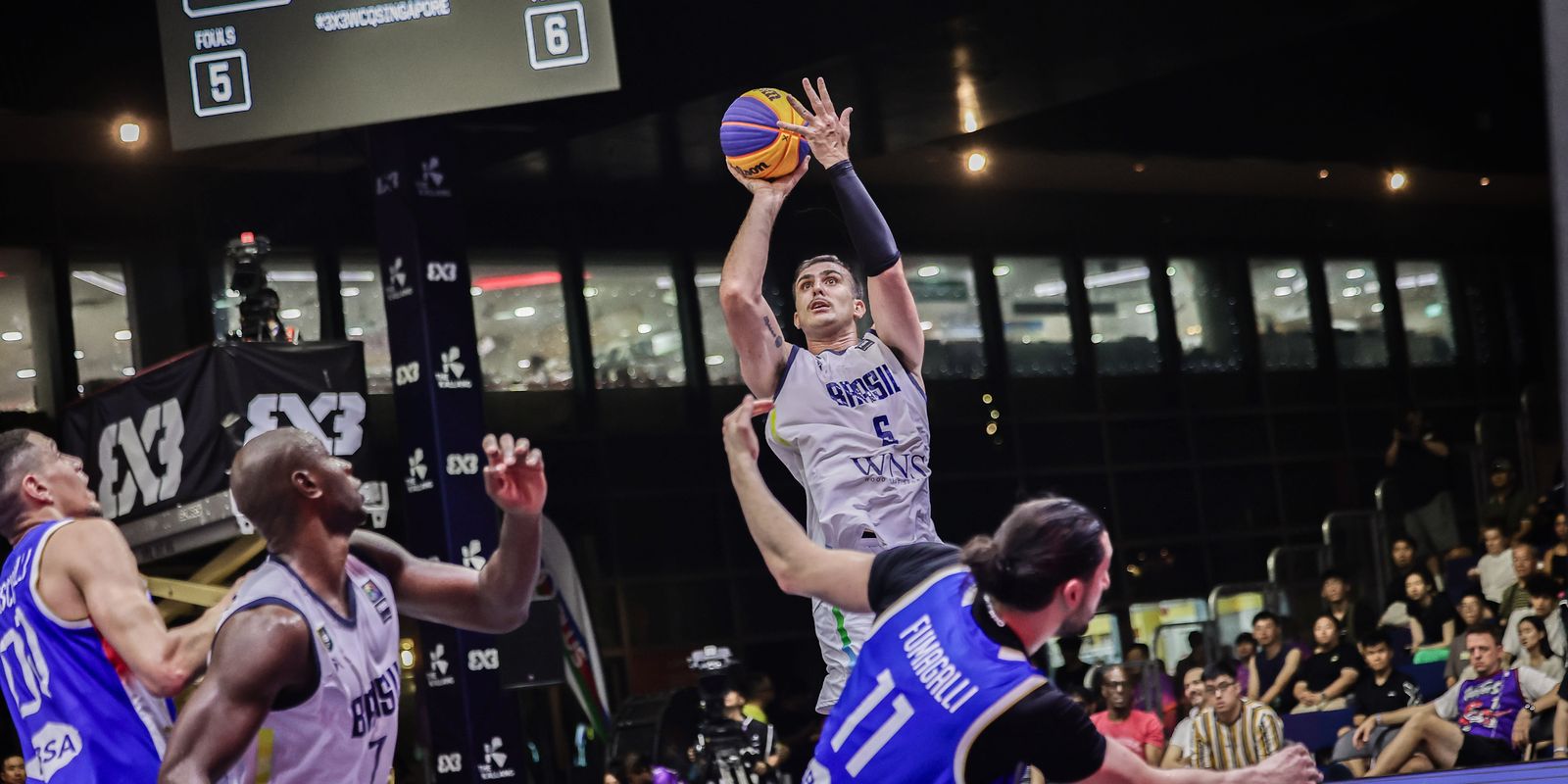Seleção masculina se classifica para Copa do Mundo de basquete 3x3