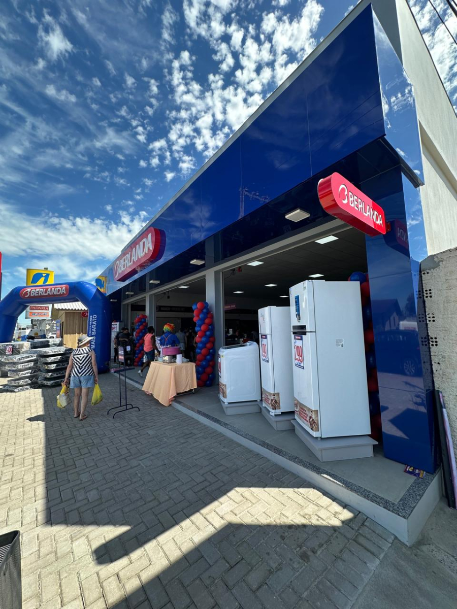 Lojas Berlanda inaugura primeira unidade em Balneário Arroio do Silva