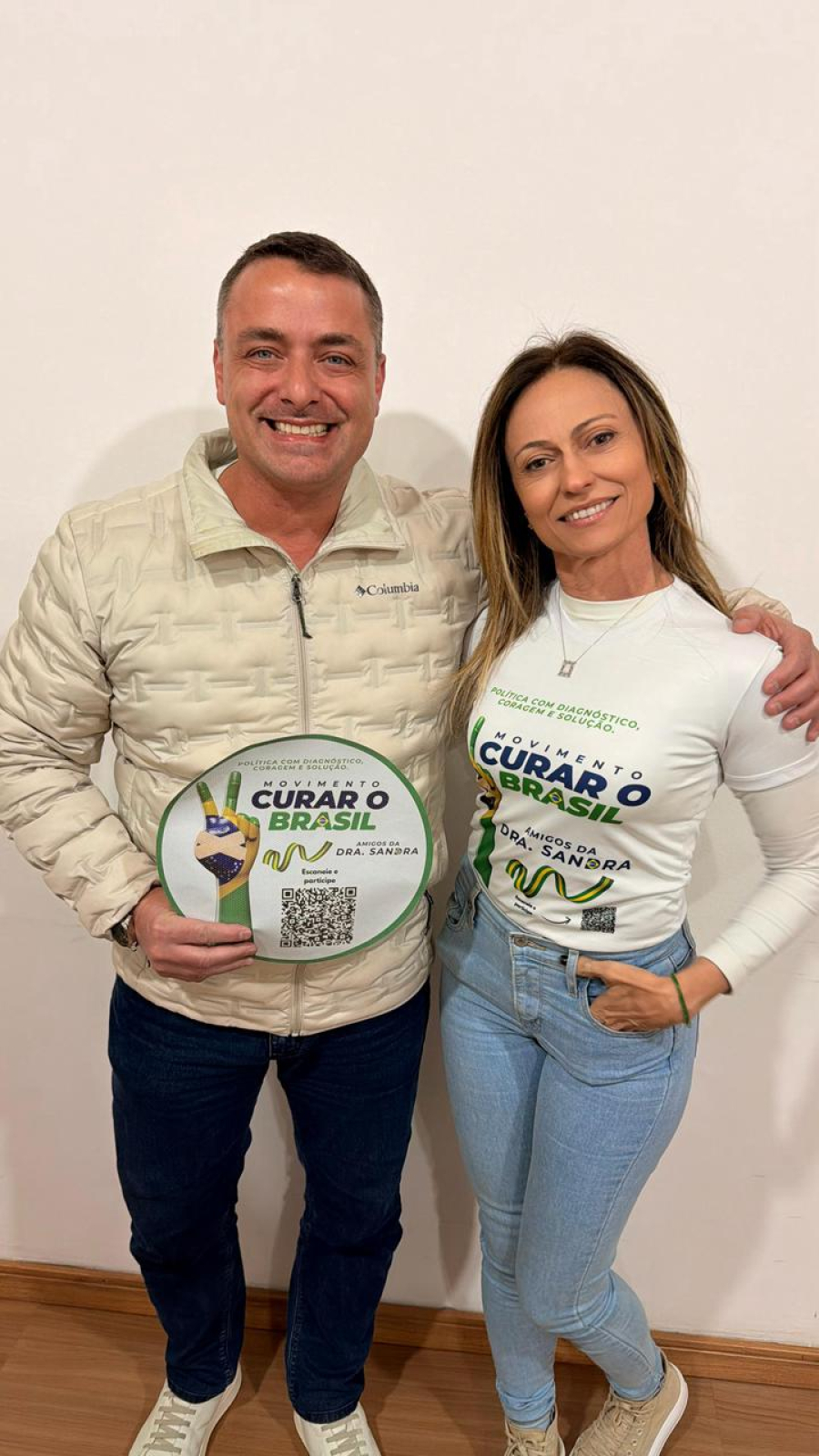 Prefeito Médico e Líder Médica enviam recado para opositor de Jorginho Mello
