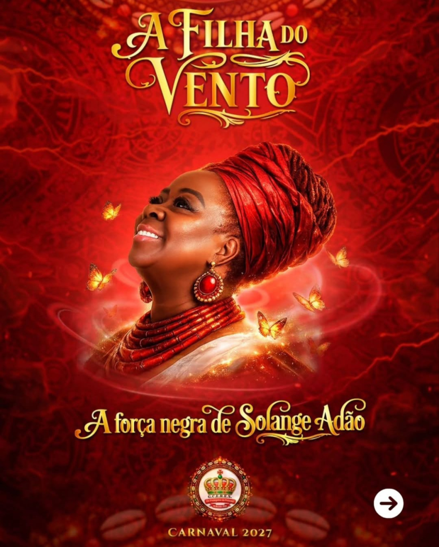 Filha do Vento: Protegidos da Princesa leva a força negra de Solange Adão para a avenida