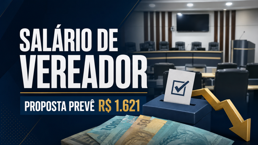 Projeto propõe salário mínimo de R$ 1.621 para vereadores de Ponta Grossa