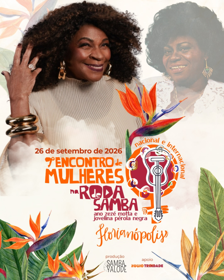 Inscrições para o 9º Encontro de Mulheres na Roda de Samba terminam neste domingo (16)