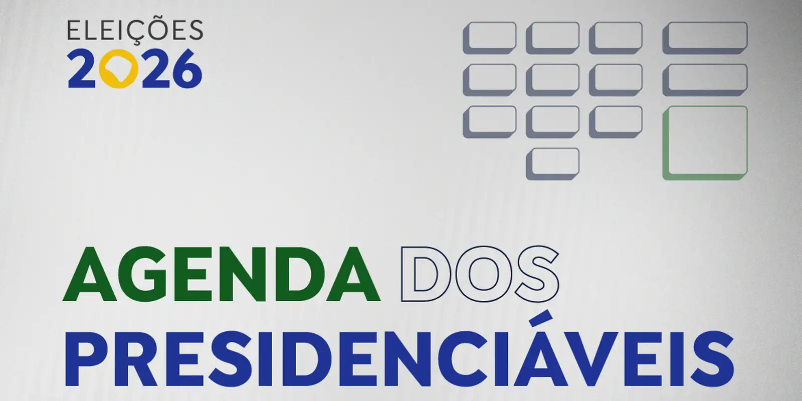Confira a agenda dos candidatos à Presidência nesta quinta-feira