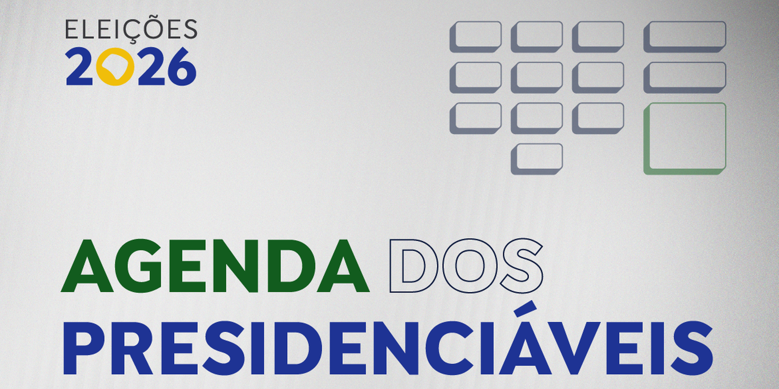 Confira a agenda dos candidatos à Presidência nesta segunda-feira (24)