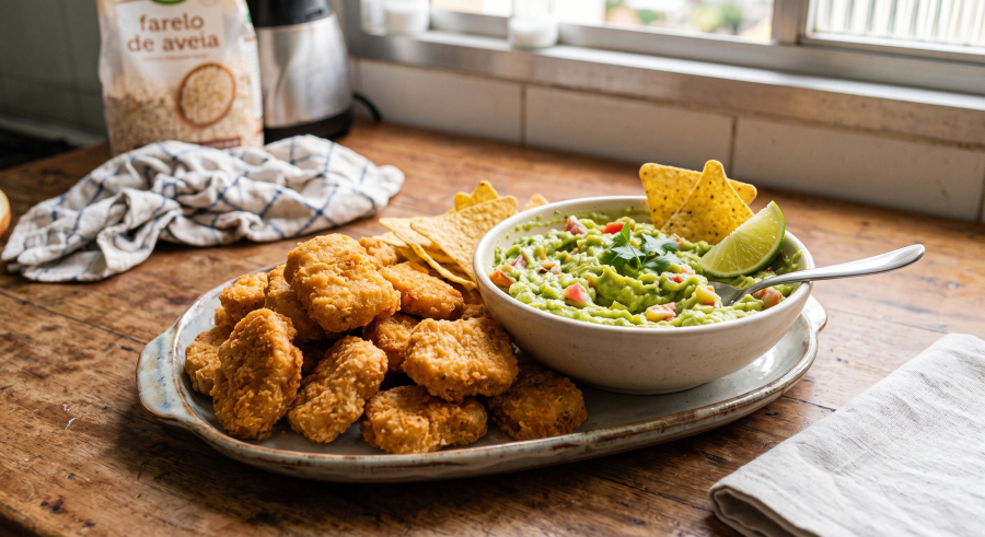 Dia do Nutricionista: receita de nuggets caseiros mostra como transformar alimentos simples em opções mais nutritivas para crianças