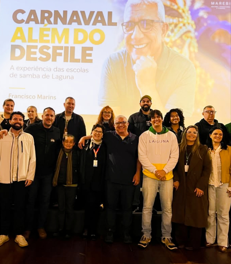 Ex-presidente da Unidos do Porto da Pedra visita Santa Catarina e movimenta os bastidores do Carnaval 2027