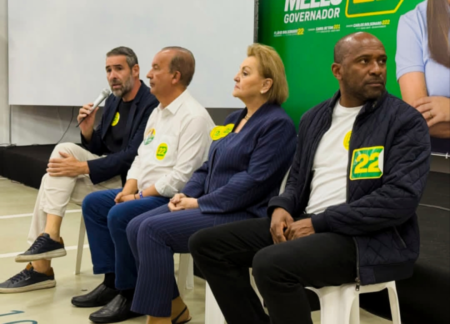 Presidente da Aliessc e dirigentes das ligas de SC são recebidos pelo governador Jorginho Mello