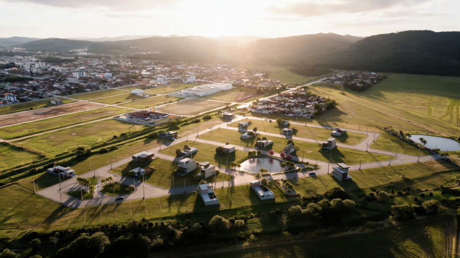 Platz Ecoville chega ao mercado com 183 lotes residenciais em Joinville
