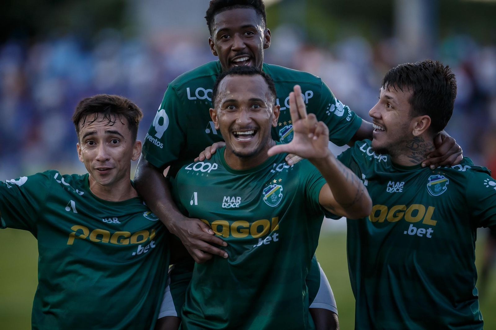 Jr. Mandacaru elogia atuação do Altos e cita "ajuda divina" no seu primeiro gol pela equipe