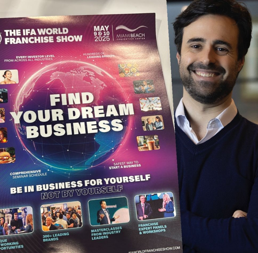 CEO da Space Hunters no Ifa World Franchise Show  