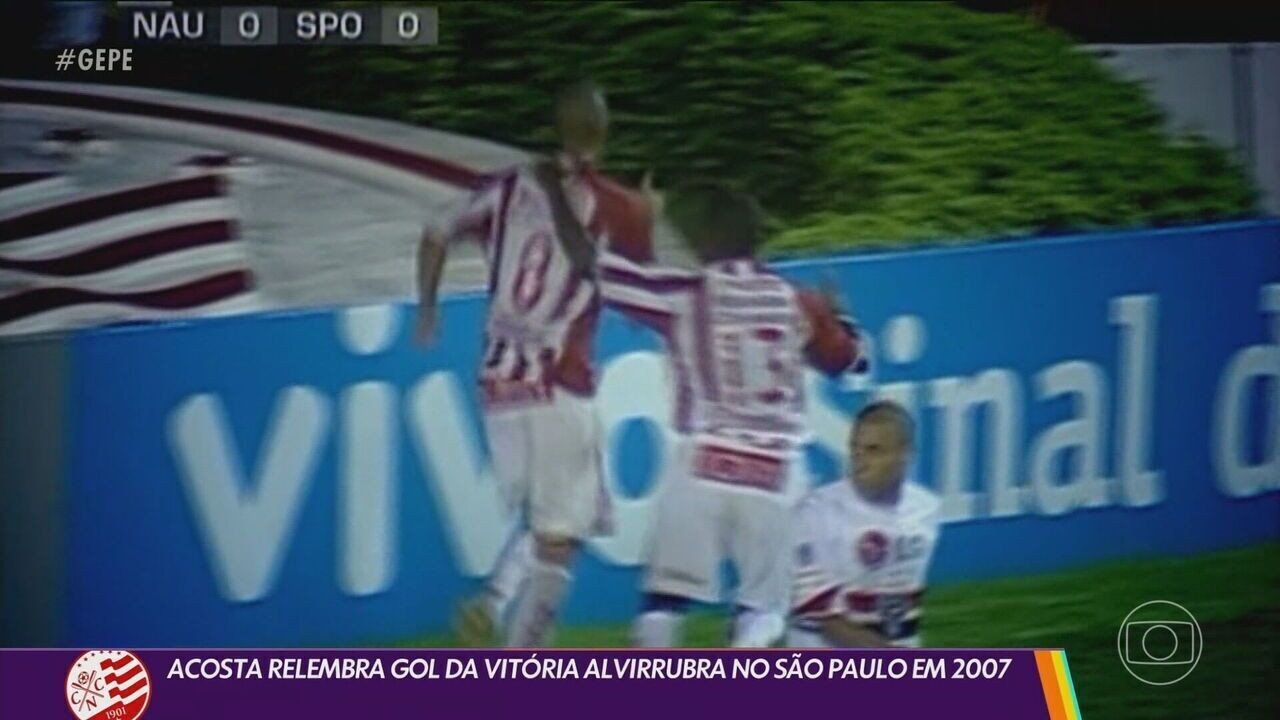 Acosta recorda convite de Muricy após Náutico x São Paulo e justifica escolha pelo Corinthians: "La plata"